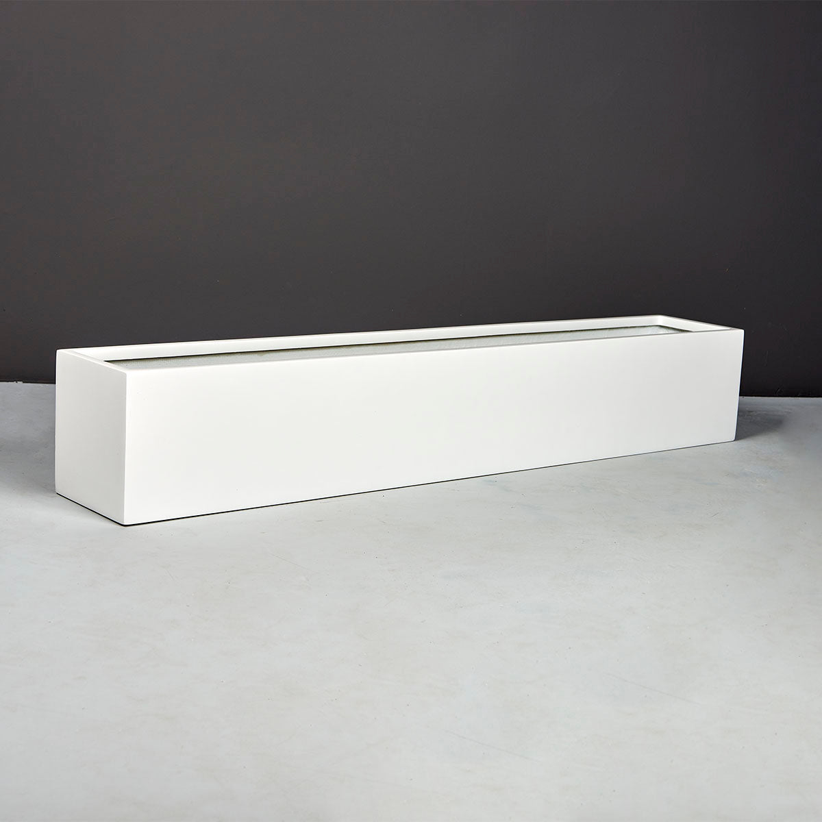 Wheeling Narrow Rectangular Planter