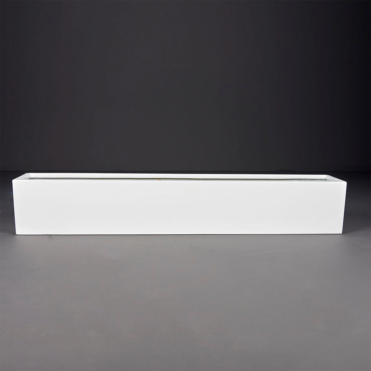 Wheeling Narrow Rectangular Planter