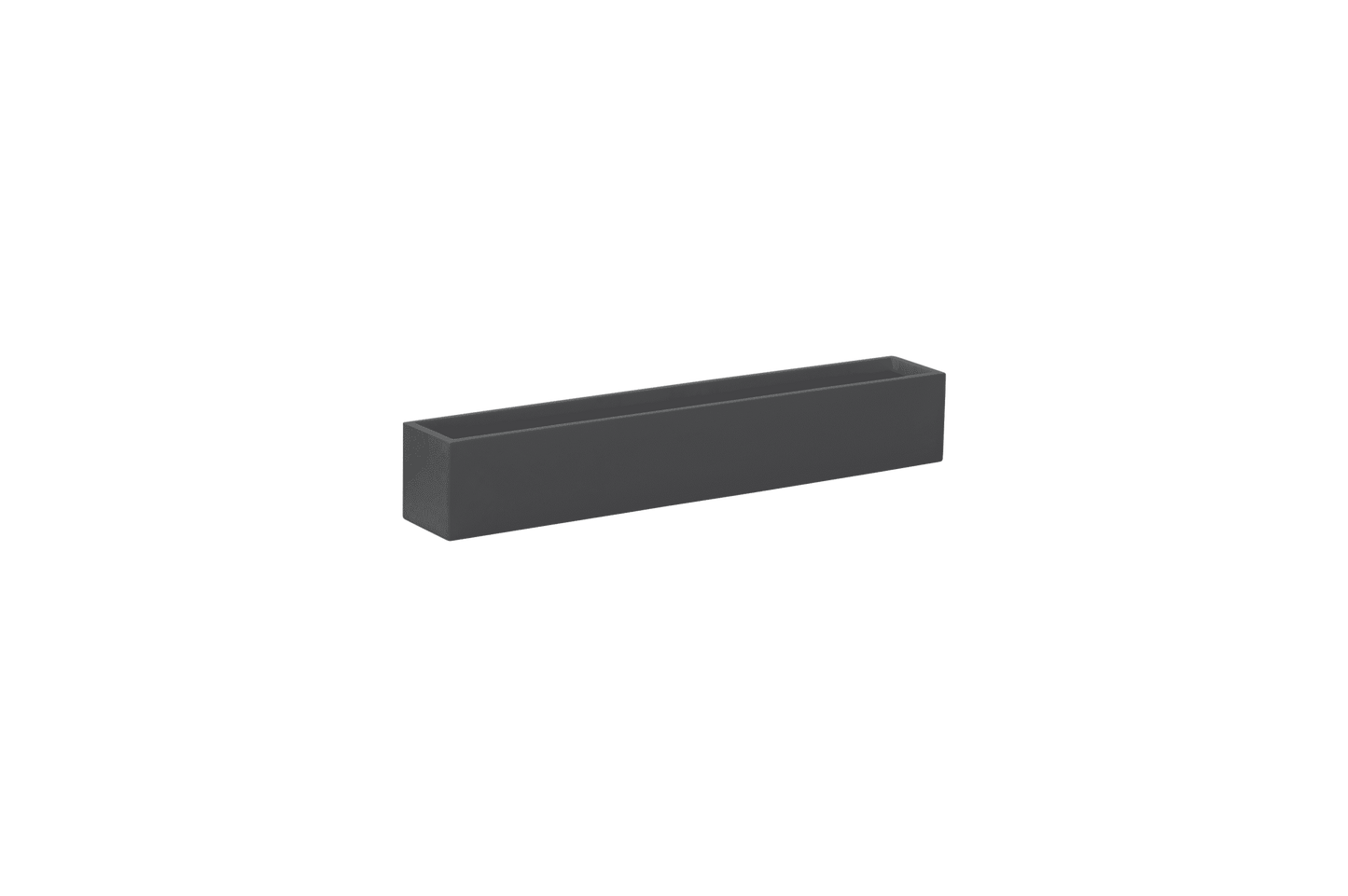 Wheeling Narrow Rectangular Planter