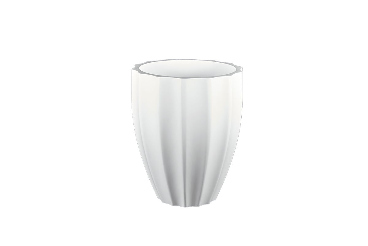 Alicante Fluted Round Planter