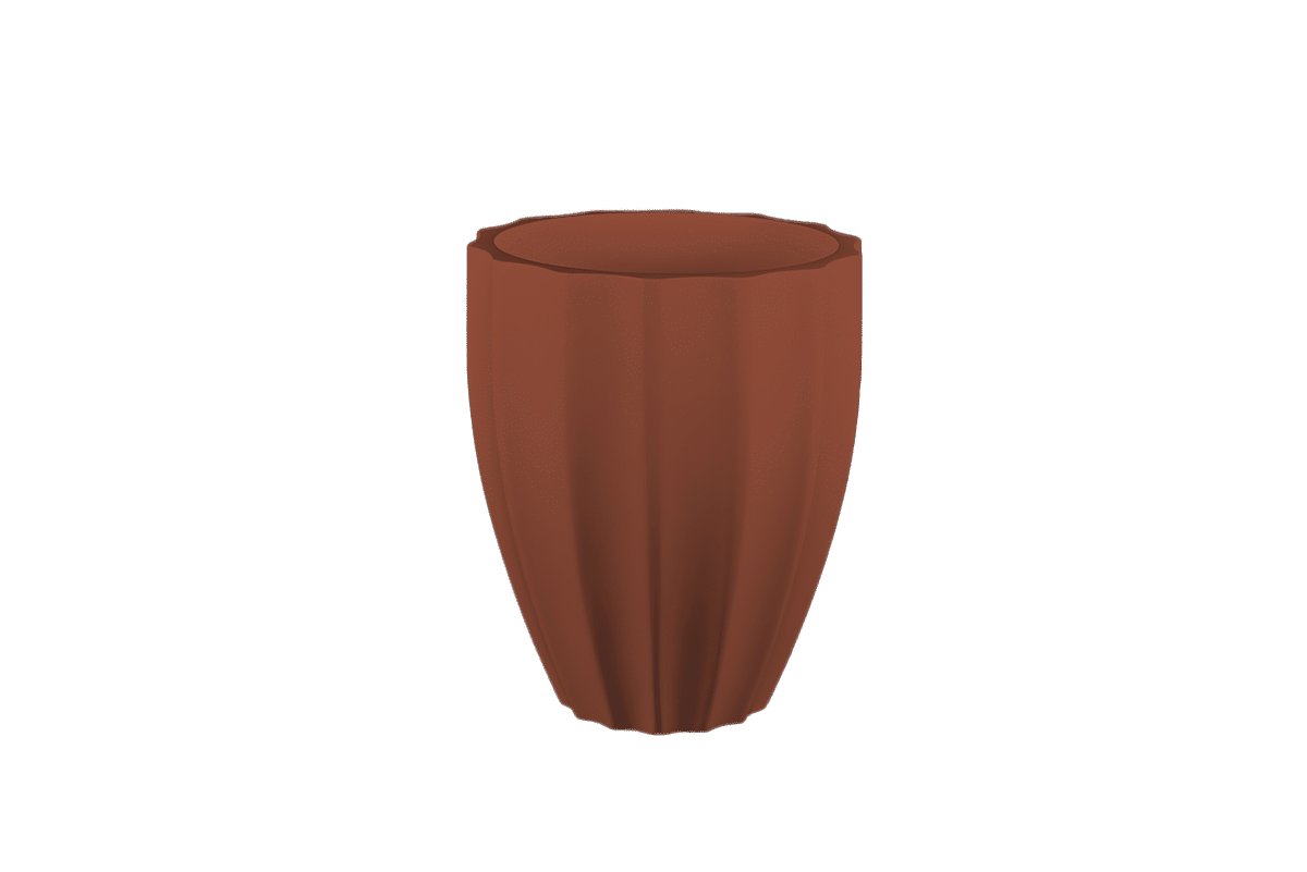 Alicante Fluted Round Planter