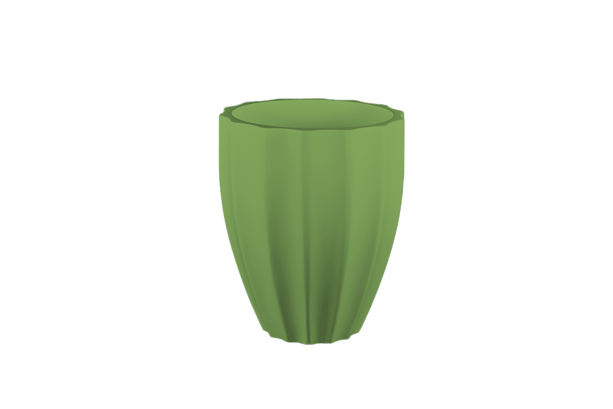 Alicante Fluted Round Planter