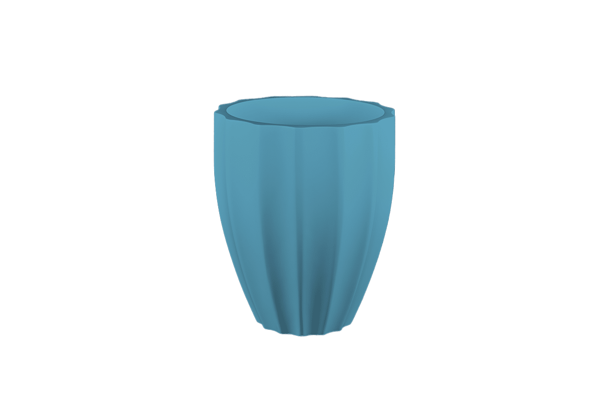 Alicante Fluted Round Planter